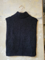 Alpaca and wool vest