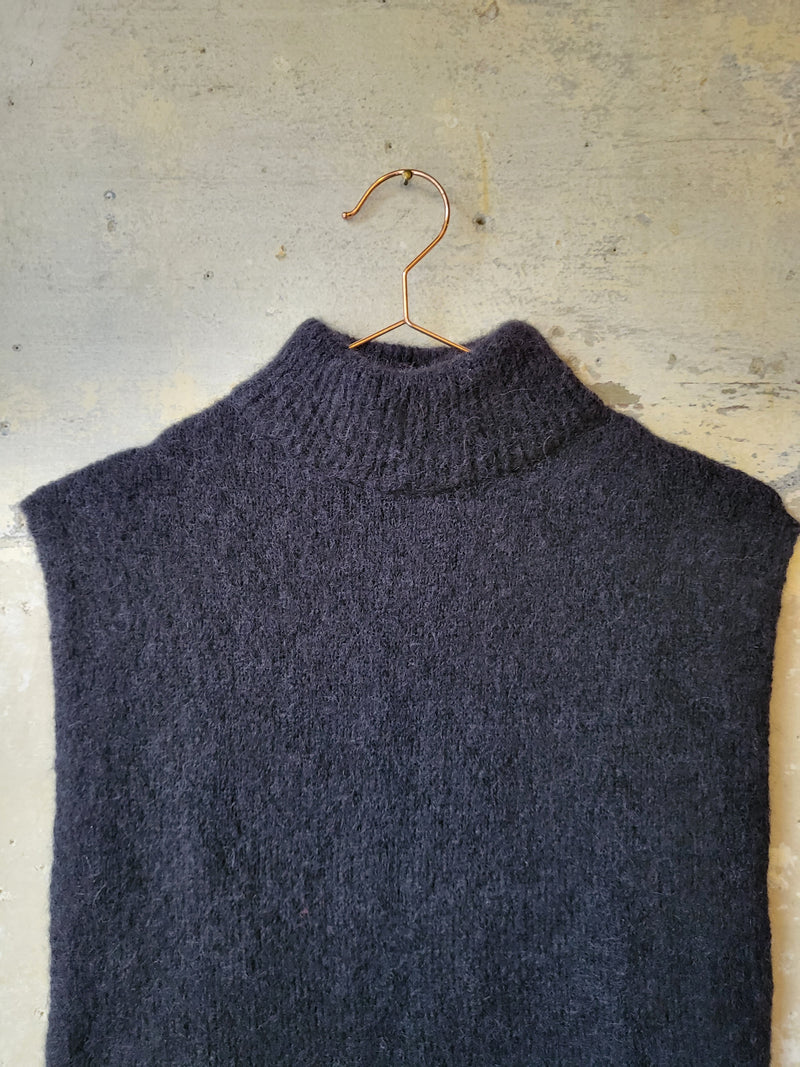 Alpaca and wool vest