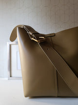 Shoulder leather bag