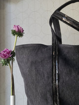 Borsa Tote in lino L