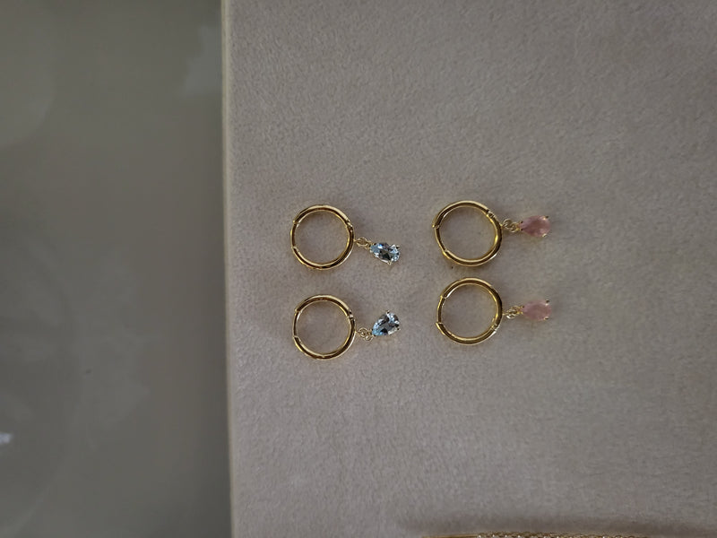 Small circle earring