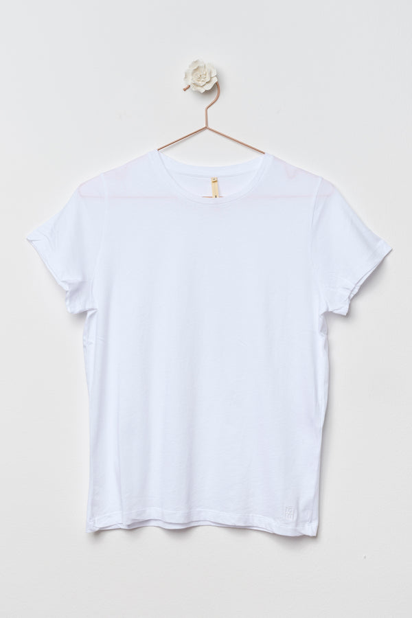 T-SHIRT SLIM  IN COTONE