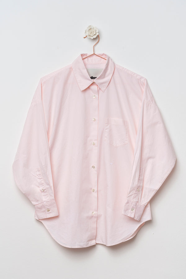 CAMICIA IN POPELINE ROSA