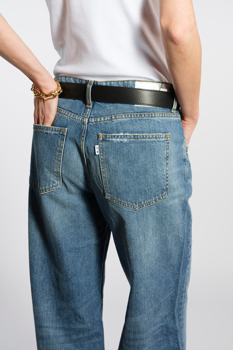 Jeans vita regolare gamba morbida