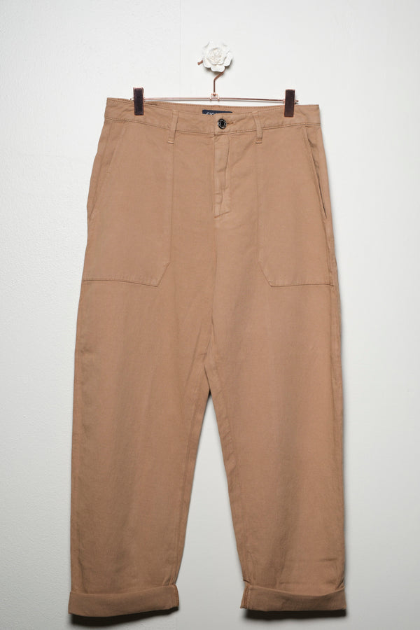 PANTALONE BAGGY NOCCIOLA