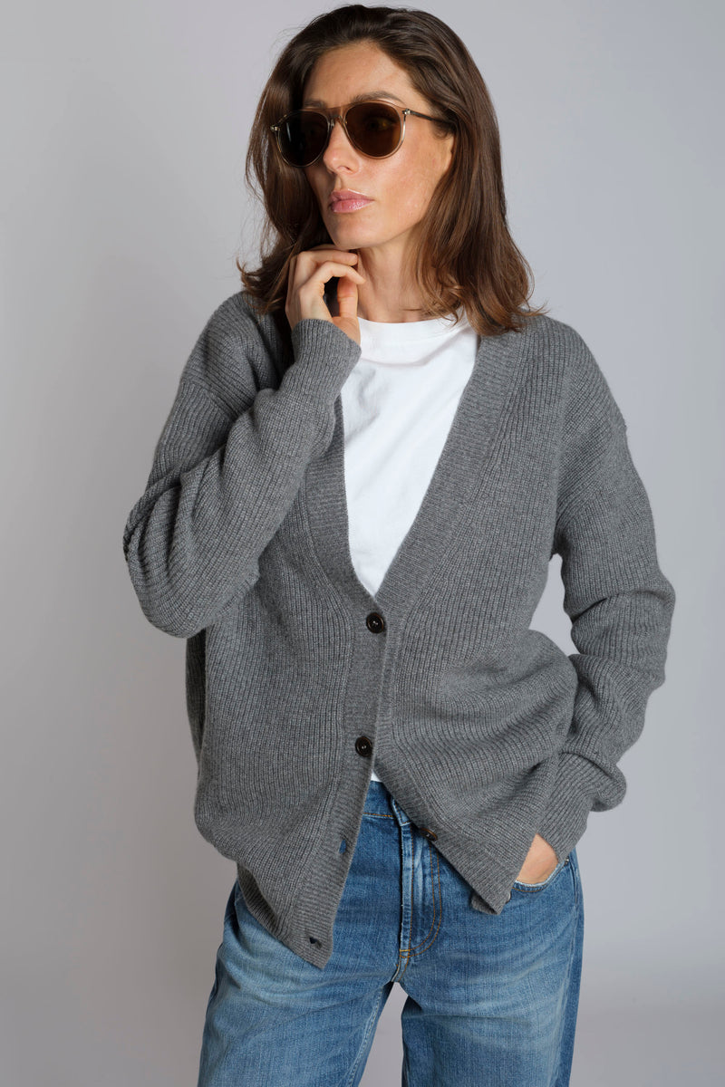 MALIN | FISHERMAN'S RIB CARDIGAN