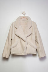 Sheepskin coat