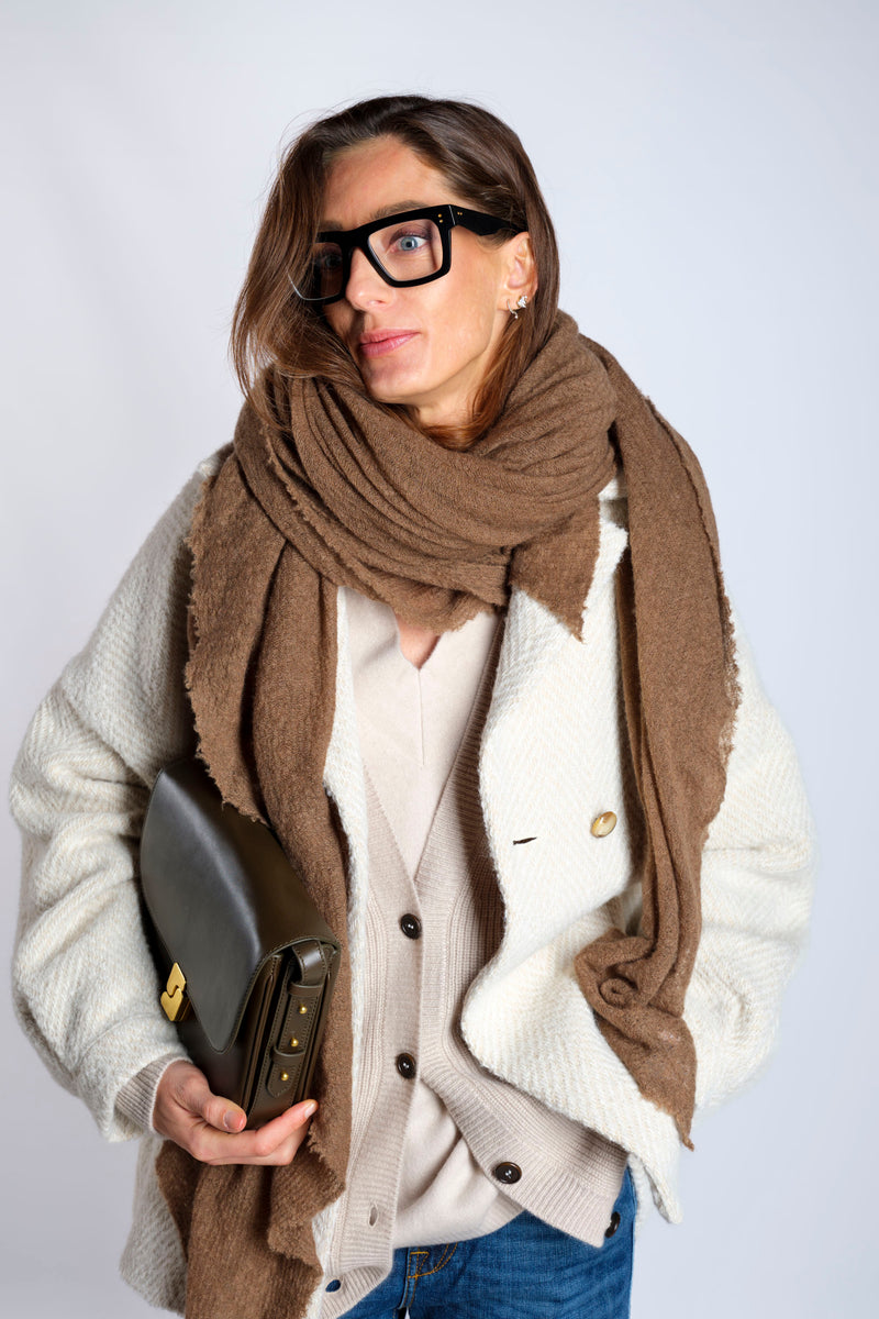 WARMY | BRUSHED SCARF L