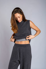 JILL | Crew neck vest