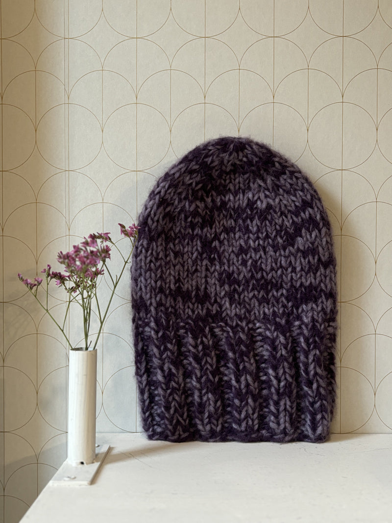 Hand made ribbed hat