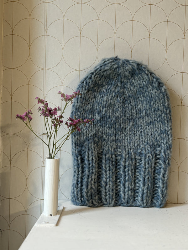 Hand made ribbed hat