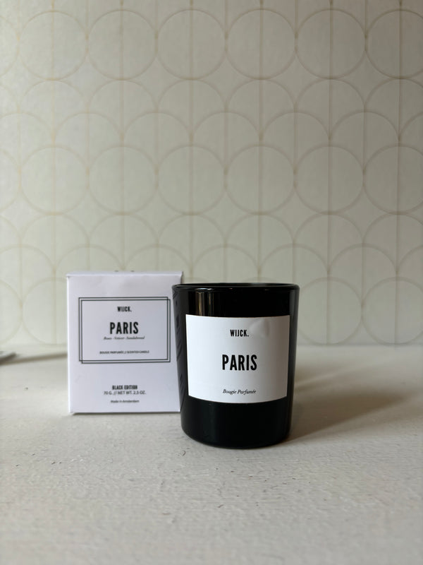 Paris scented candle