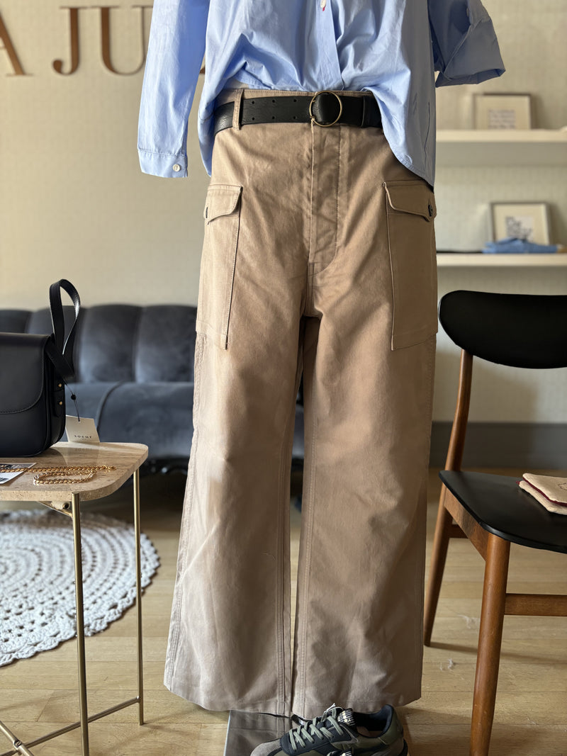 Pantalone cargo over