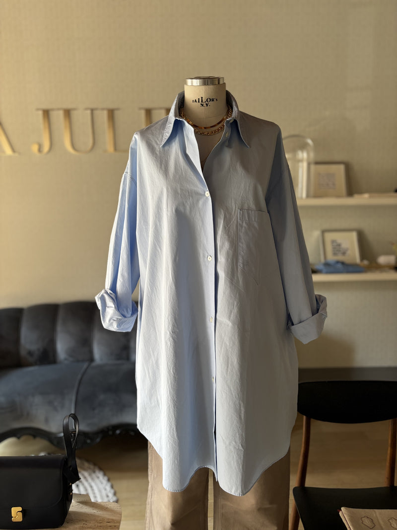 Camicia oversize lunga