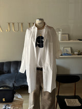 Oversize long shirt