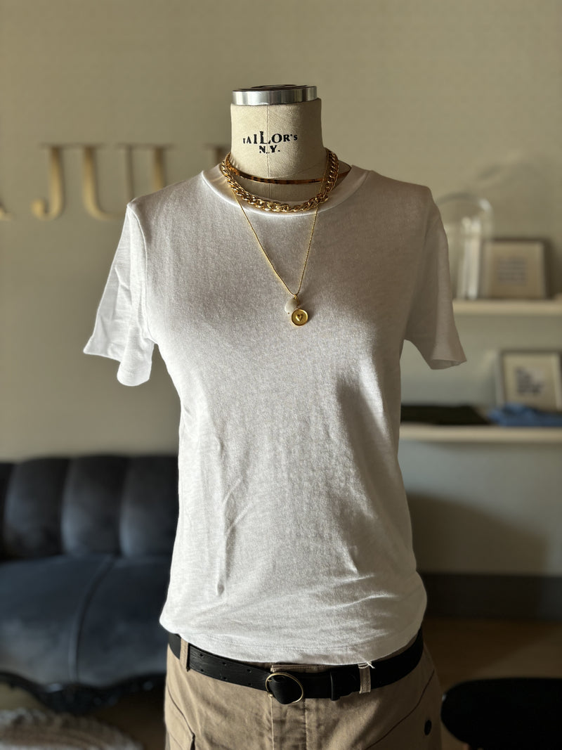 short sleeve round neck T-shirt