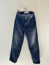 Jeans regular crop nero