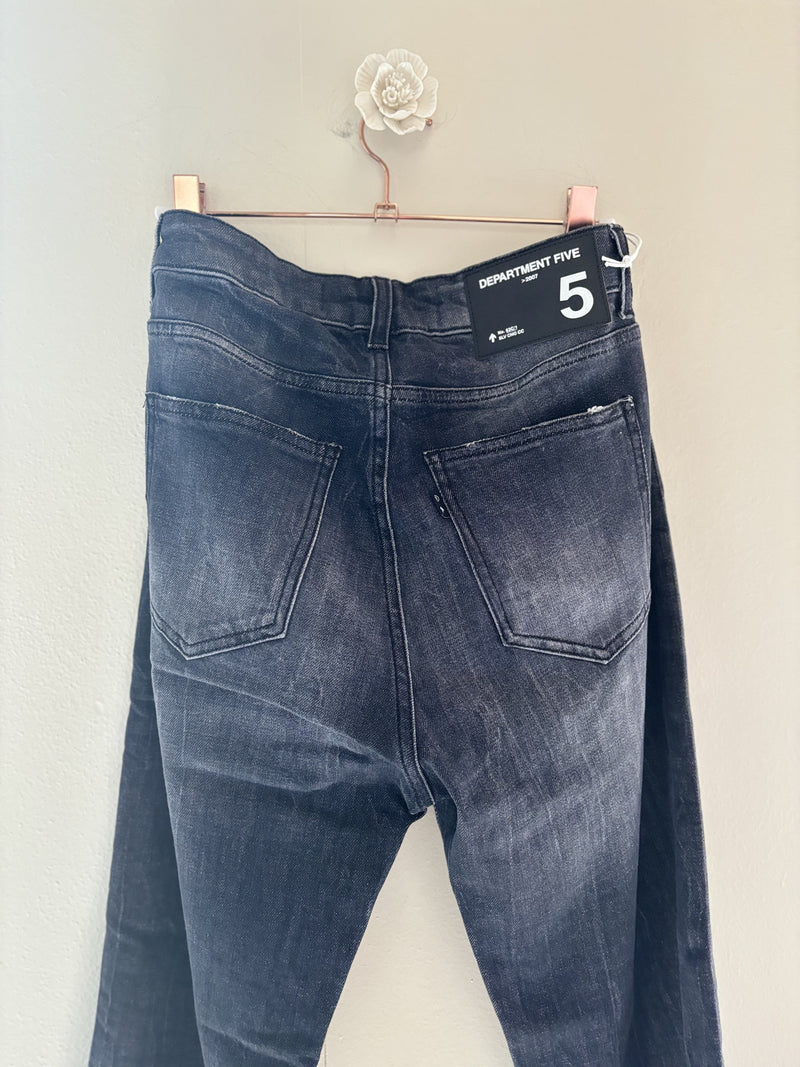 Jeans regular crop nero