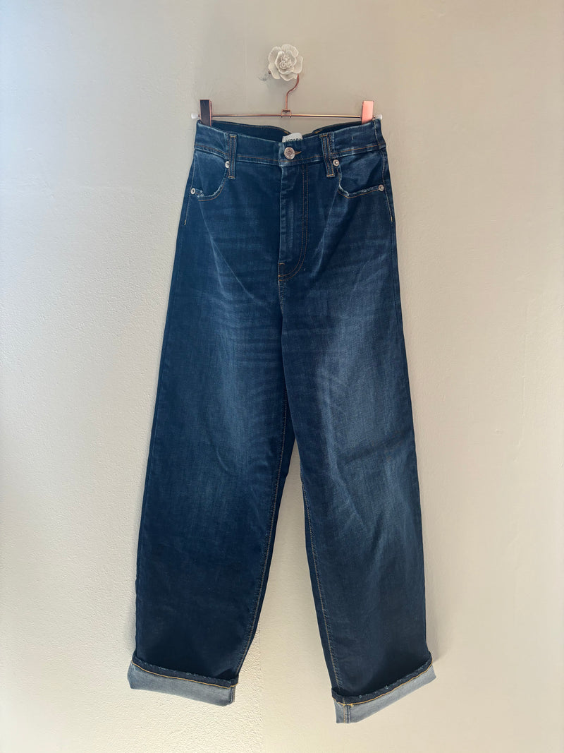 jeans carrot denim stretch