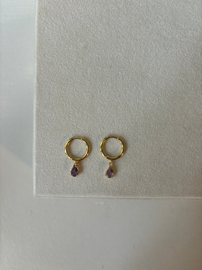 Small circle earring