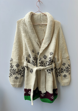 Tricot effect cardigan